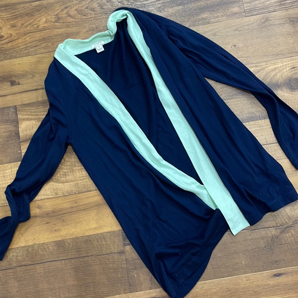 j Crew light weight open cardigan
